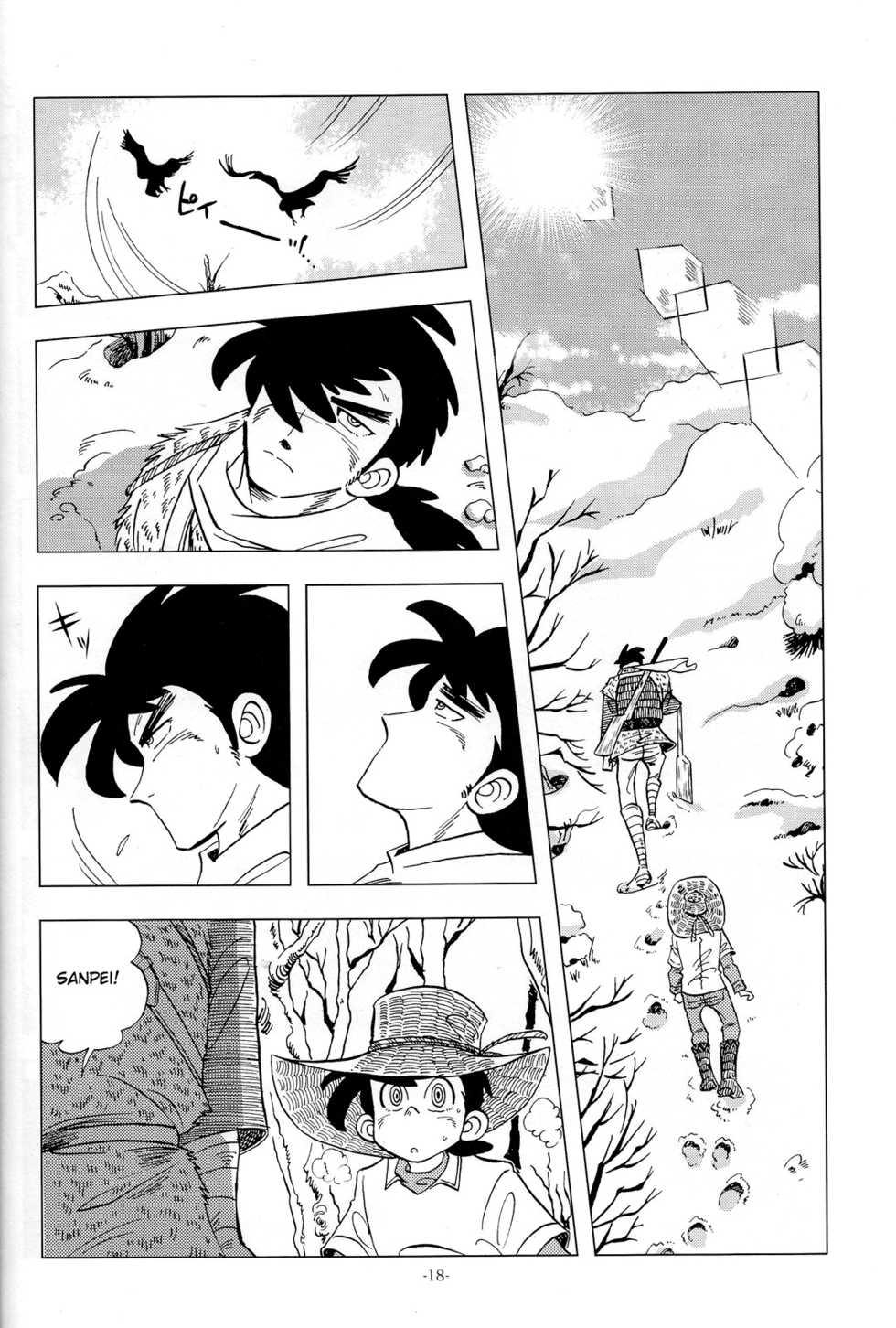 (C83) [Okashi Tai (Kin no Tamamushi)] Sao o Nigirasha Nipponichi!! Matagi Hen (Tsurikichi Sanpei) [English] [Otokonoko Scans] - Page 17