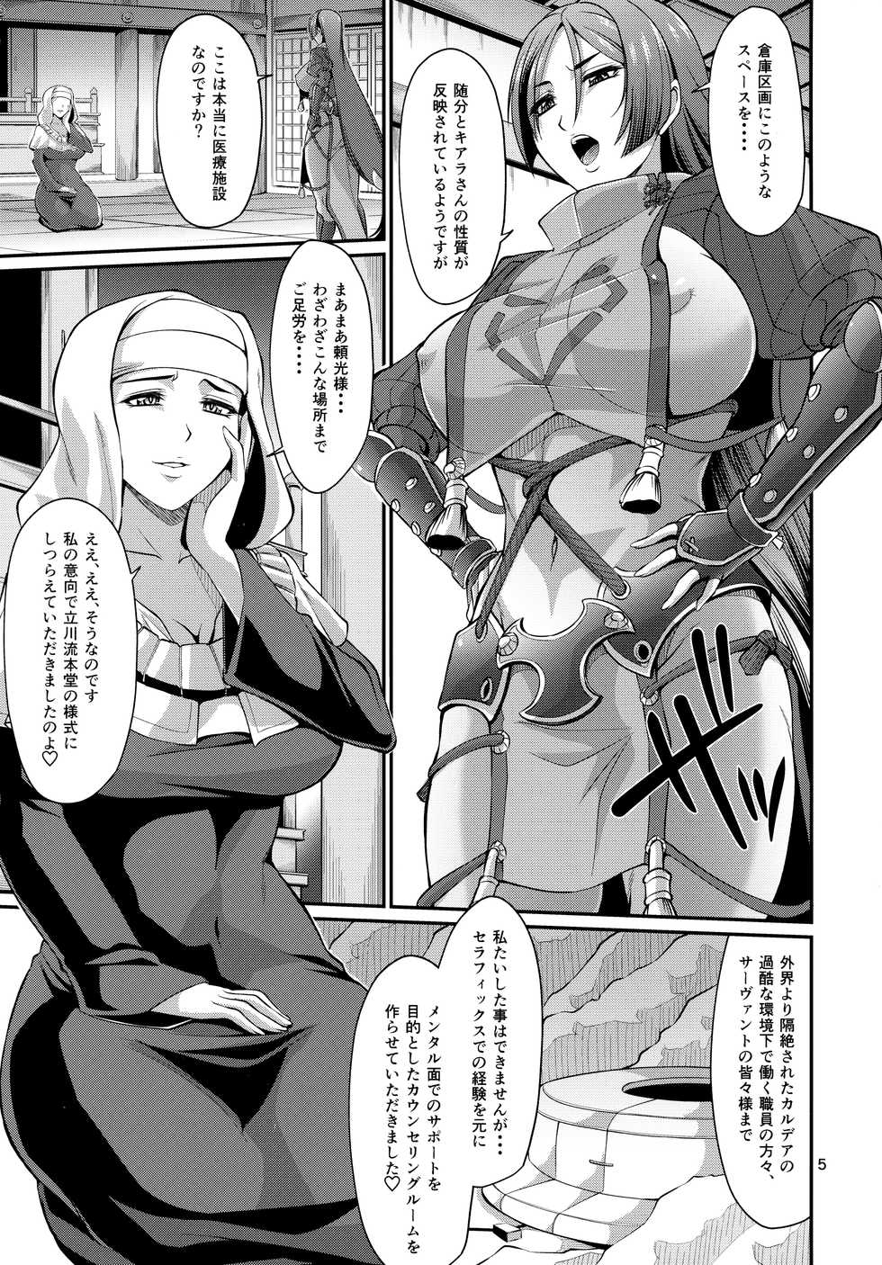 (C96) [Zvizva-Dan (Forester)] Sessyoinshiki Saiin Kyonyuu Massage (Fate/Grand Order) - Page 5