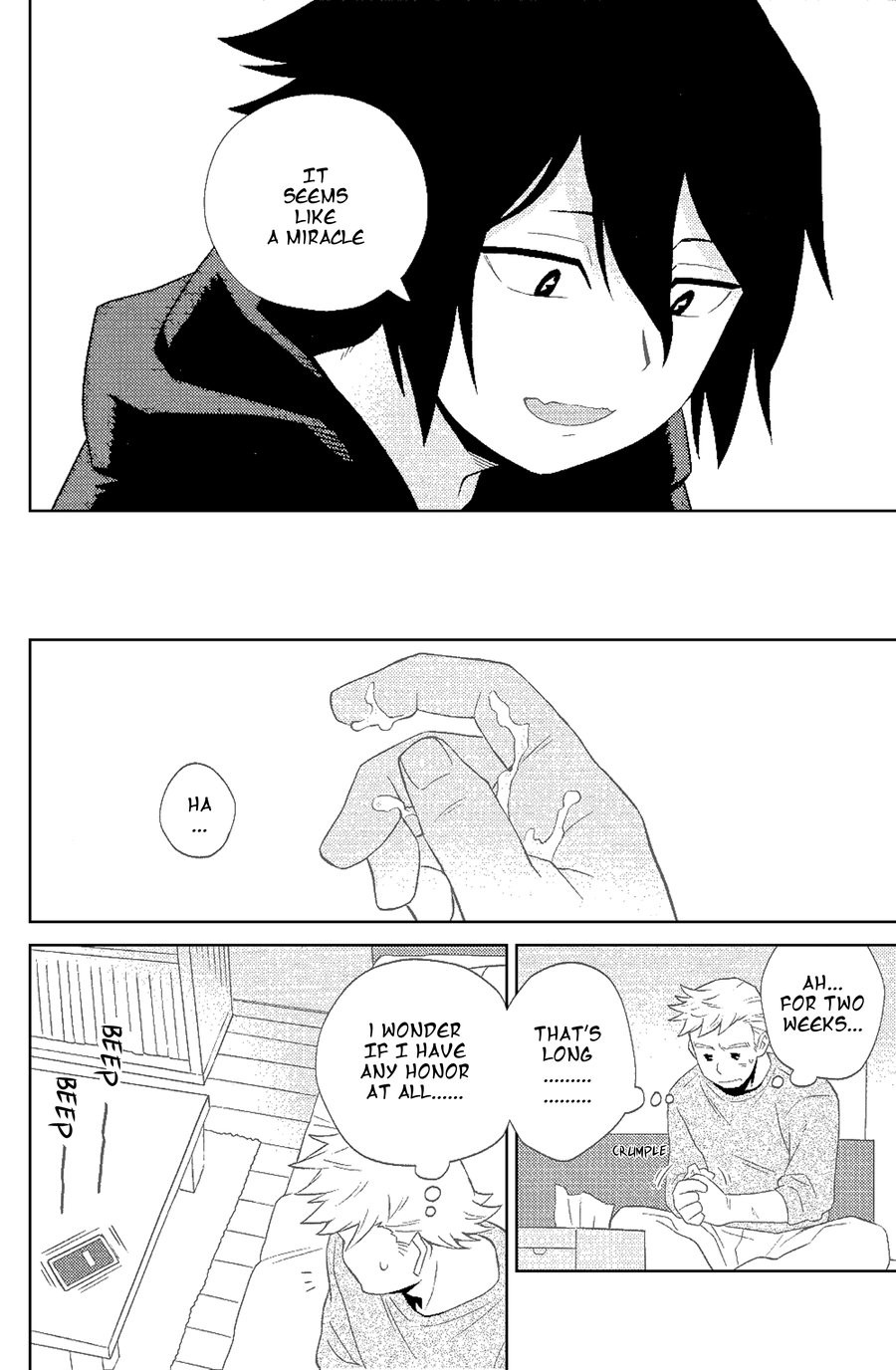 (Douyara Deban no Youda! 14) [Kishibito (Tobitakakei)] Kiseki no arifure | Everyday Miracles (Boku no Hero Academia) [English] [BC Scanilations] - Page 21
