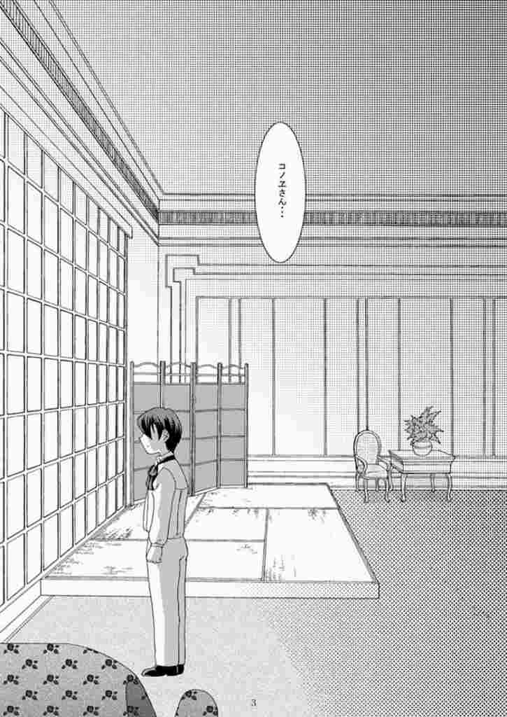 [Akiyama Kougyou (Kagami Ryou)] Maid Konowe 3 (Hanaukyou Maid Tai) - Page 2