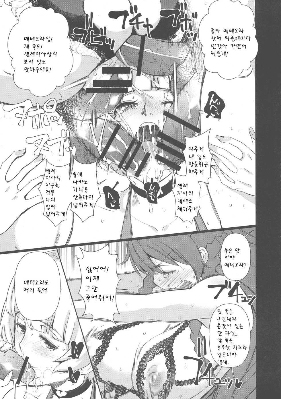 (C93) [Tougechaya (Touge Hiro)] Kaihen Shite Mima SHOW! (Re:CREATORS) [korean] - Page 25