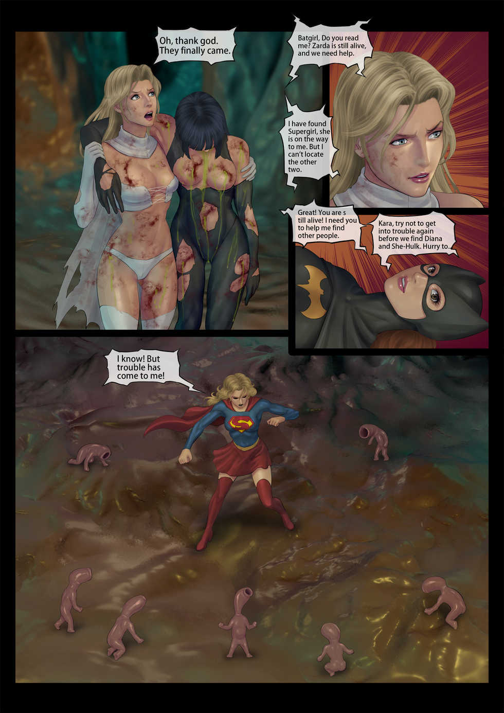 Avenger's Nightmare Part 3 - GURO WARNING - Page 4