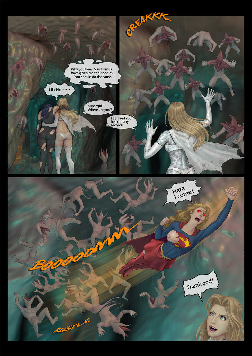 Avenger's Nightmare Part 3 - GURO WARNING - Page 13