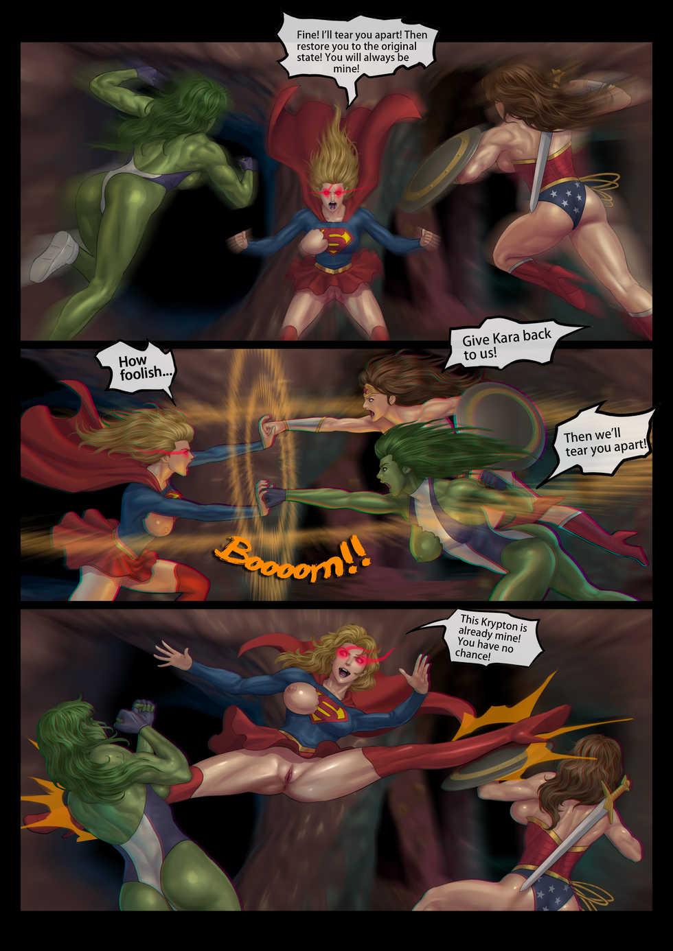 Avenger's Nightmare Part 4 - GURO WARNING - Page 10