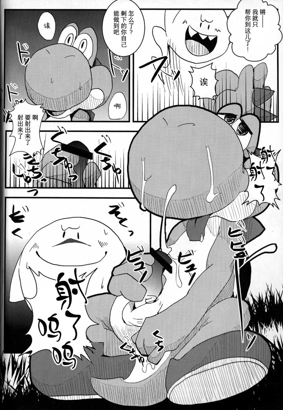 (Fur-st 3) [Chuu kara (Shiro)] POSSESSION!!! (Super Mario Brothers) [Chinese] [尾窝汉化组] - Page 12
