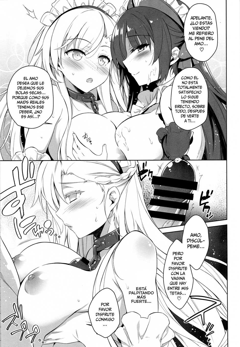 (C95) [Douganebuibui (Aburidashi Zakuro)] Royal Maid Zuri (Azur Lane) [Spanish] [HentaIsLife + Biblioteca Hentai] - Page 8
