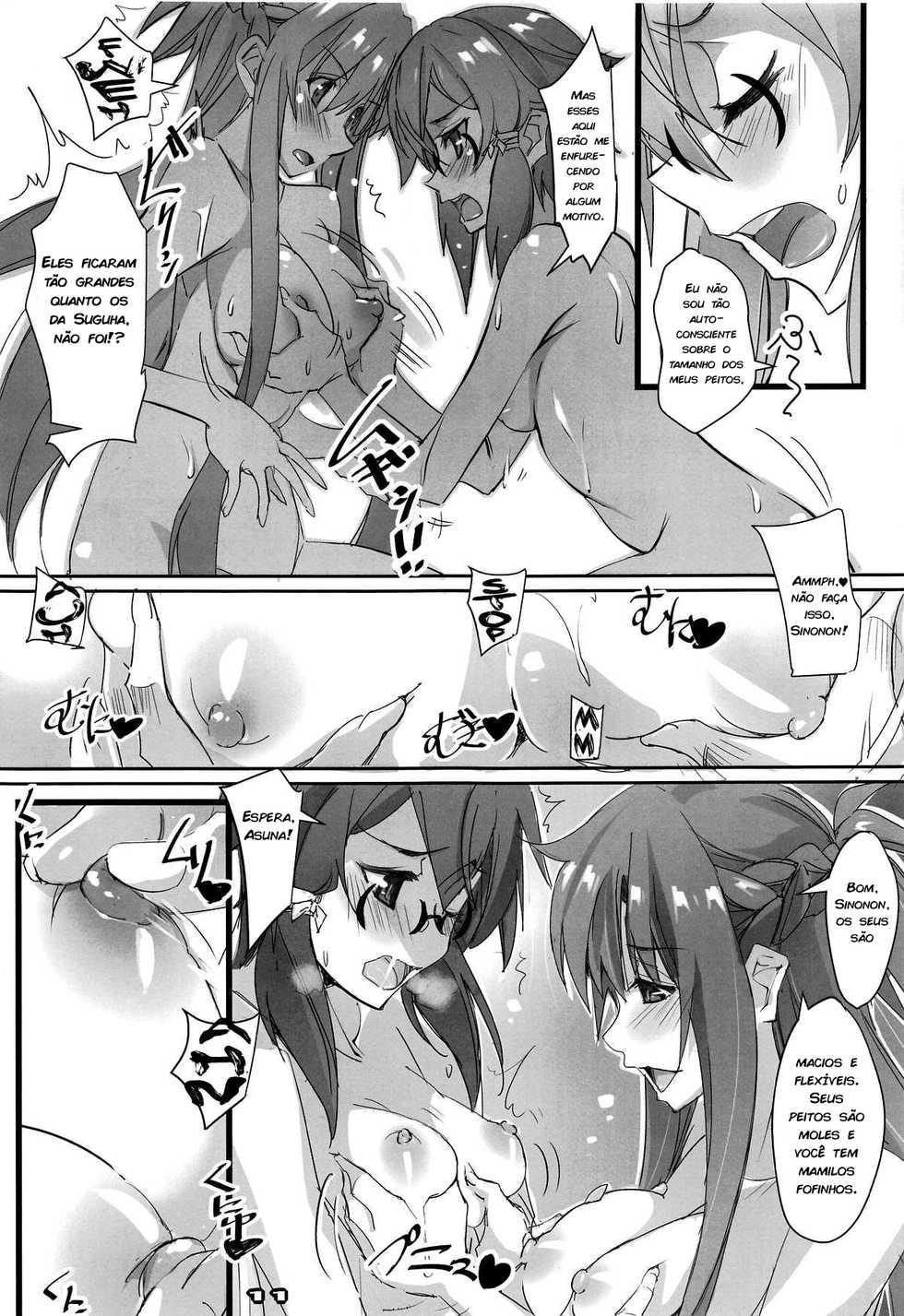 (C95) [RYU-SEKI-DO (Nagare Hyo-go)] LS Monitor (Sword Art Online) [Portuguese-BR] [zk3y] - Page 10