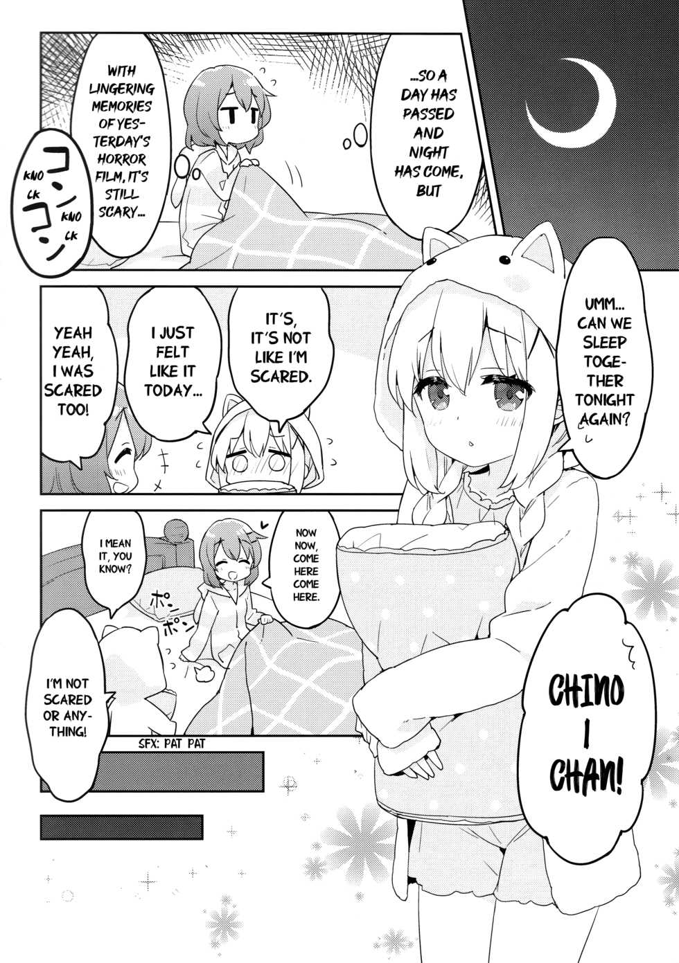 (COMIC1☆15) [Luminocity (Kani Biimu)] Luminocity 23 Gochuumon wa Soine desu. - I'd like to sleep next to you. (Gochuumon wa Usagi desu ka?) [English] [WindyFall Scanlations] - Page 11