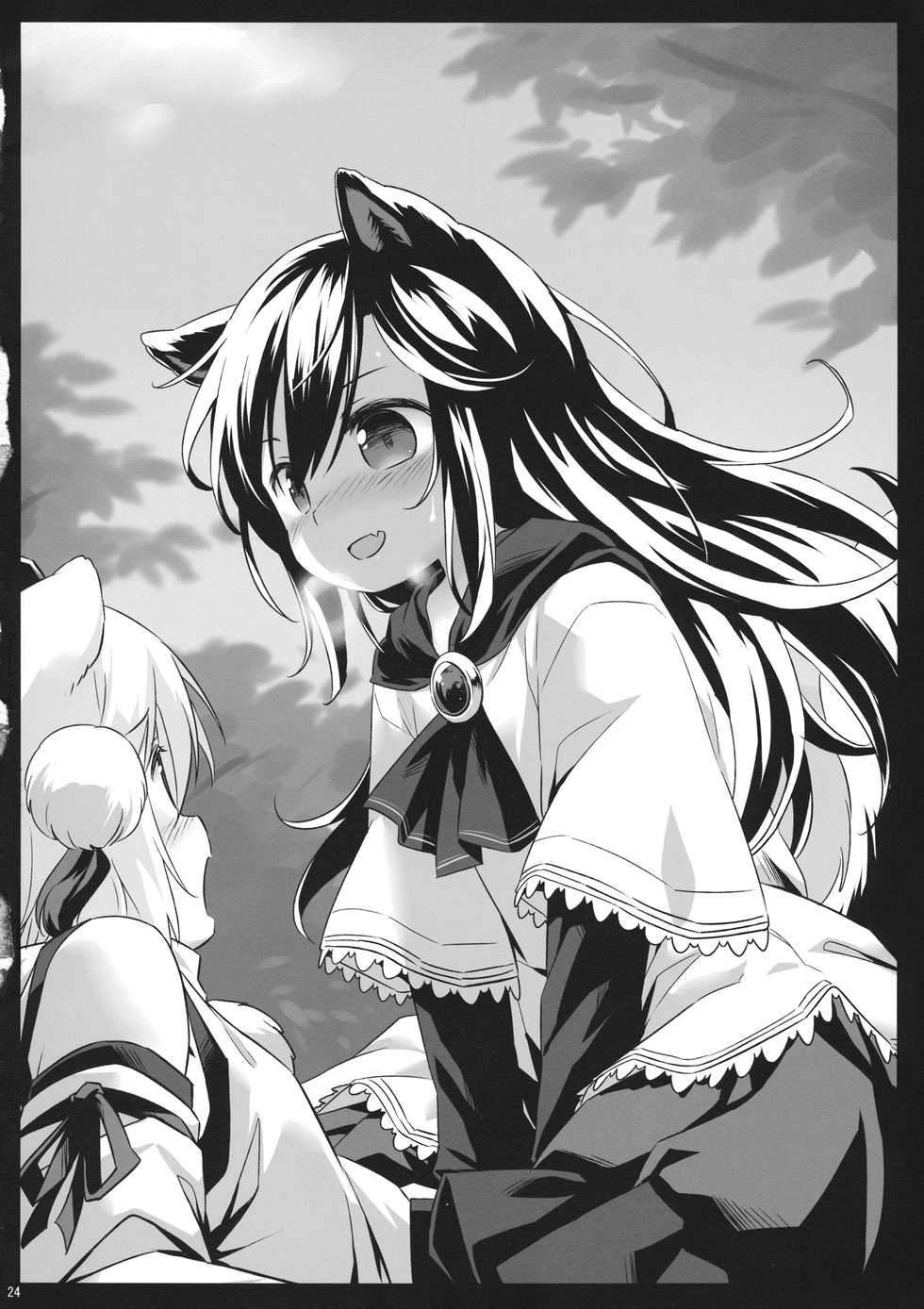 (C93) [Animal Passion (Yude Pea)] Uetaru Ookami Bou o Osorezu (Touhou Project) - Page 23