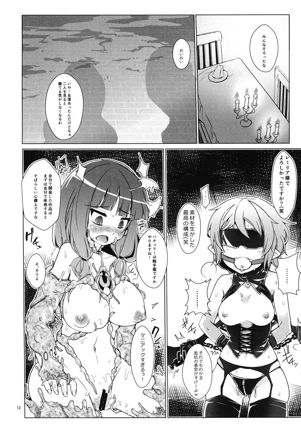 (CT33) [Namayake. (Harry)] Ibutsu Konyuu - chaos contamination (Touhou Project) - Page 11