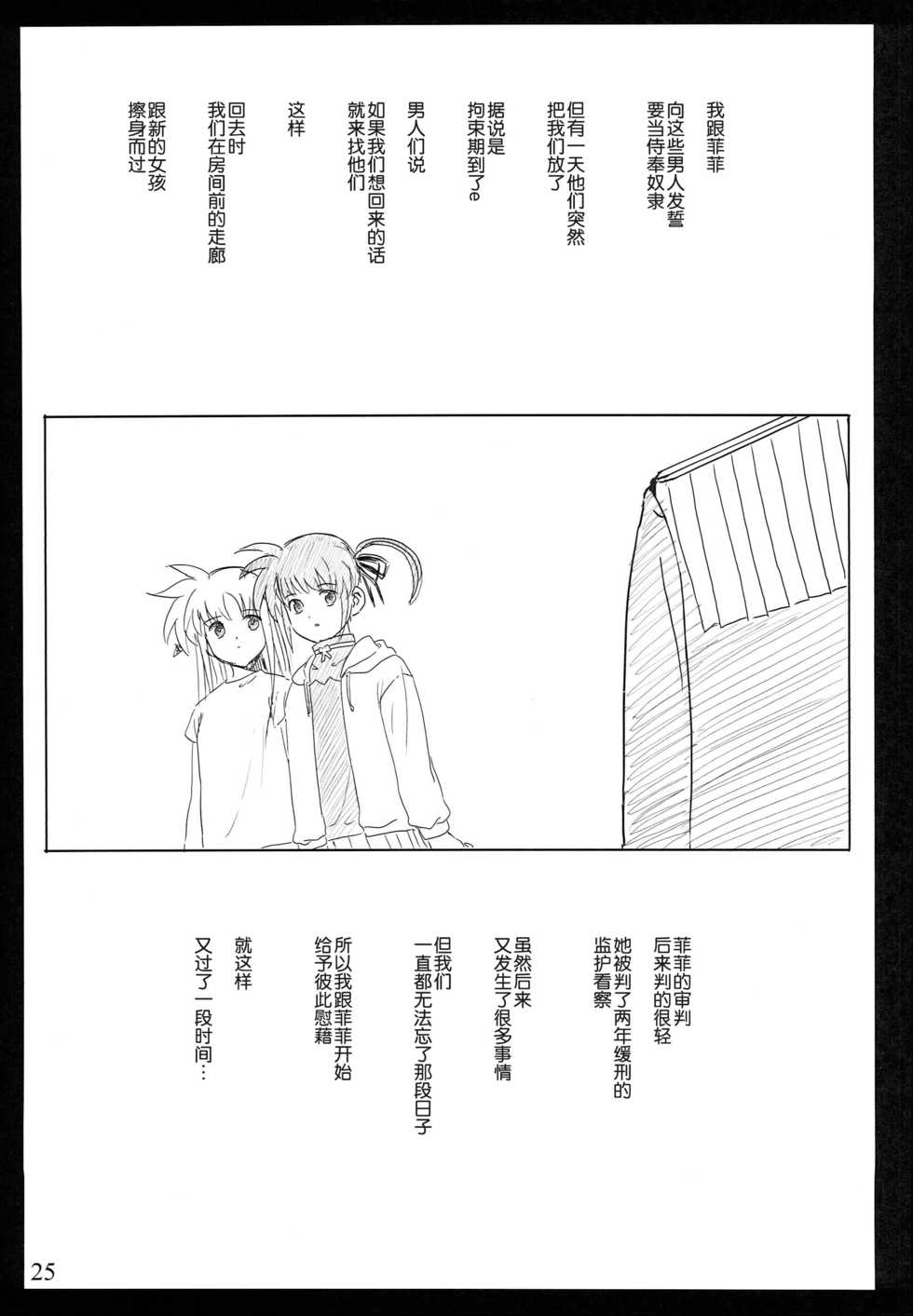 (C93) [Basutei Shower (Katsurai Yoshiaki)] SICOSICO COLLECTION 01 (Mahou Shoujo Lyrical Nanoha) [Chinese] - Page 25