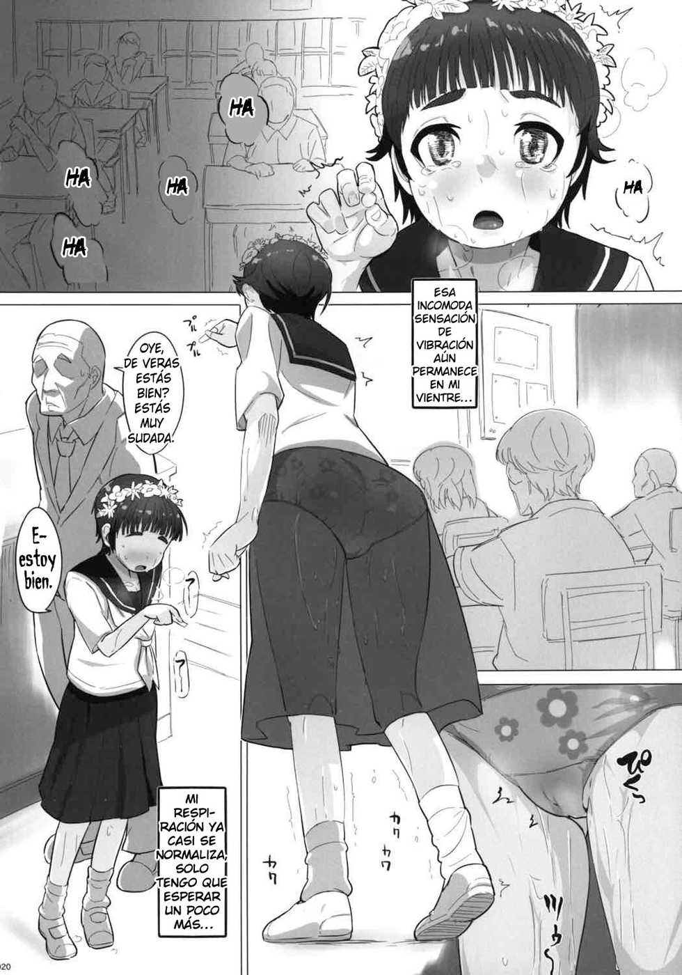 (C85) [sayryu (sayryu)] Ore no Onaho wa Niji Manko ni Tsuuzuru (Toaru Kagaku no Railgun) (Spanish) [kalock] - Page 20