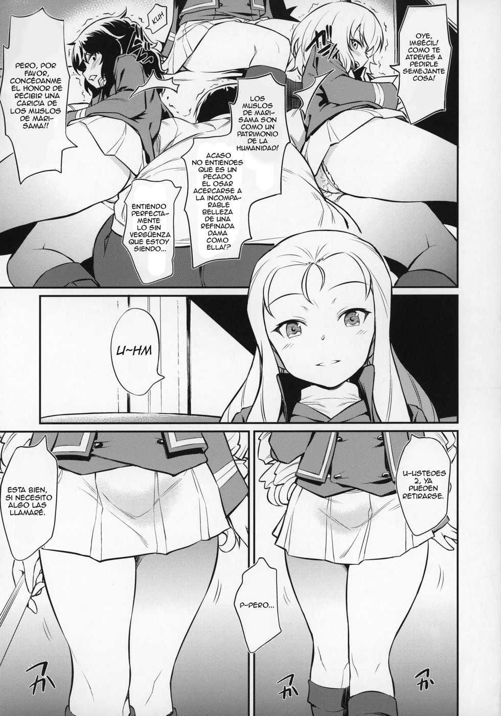 (Panzer Vor! 23) [AERODOG (inu)] Marie-sama no Sankakujime (Girls Und Panzer) [Spanish] [KazuyaFS] - Page 6
