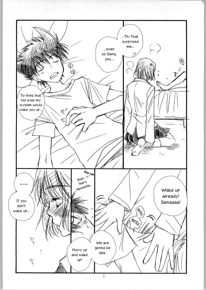 (C65) [TENKAICHI BABY'S (BENNY'S, Inomoto Rikako)] Mamori Nee-chan no H na Hon | A perverted book about Mamori-neechan (Eyeshield 21) [English] [EHCOVE] - Page 5