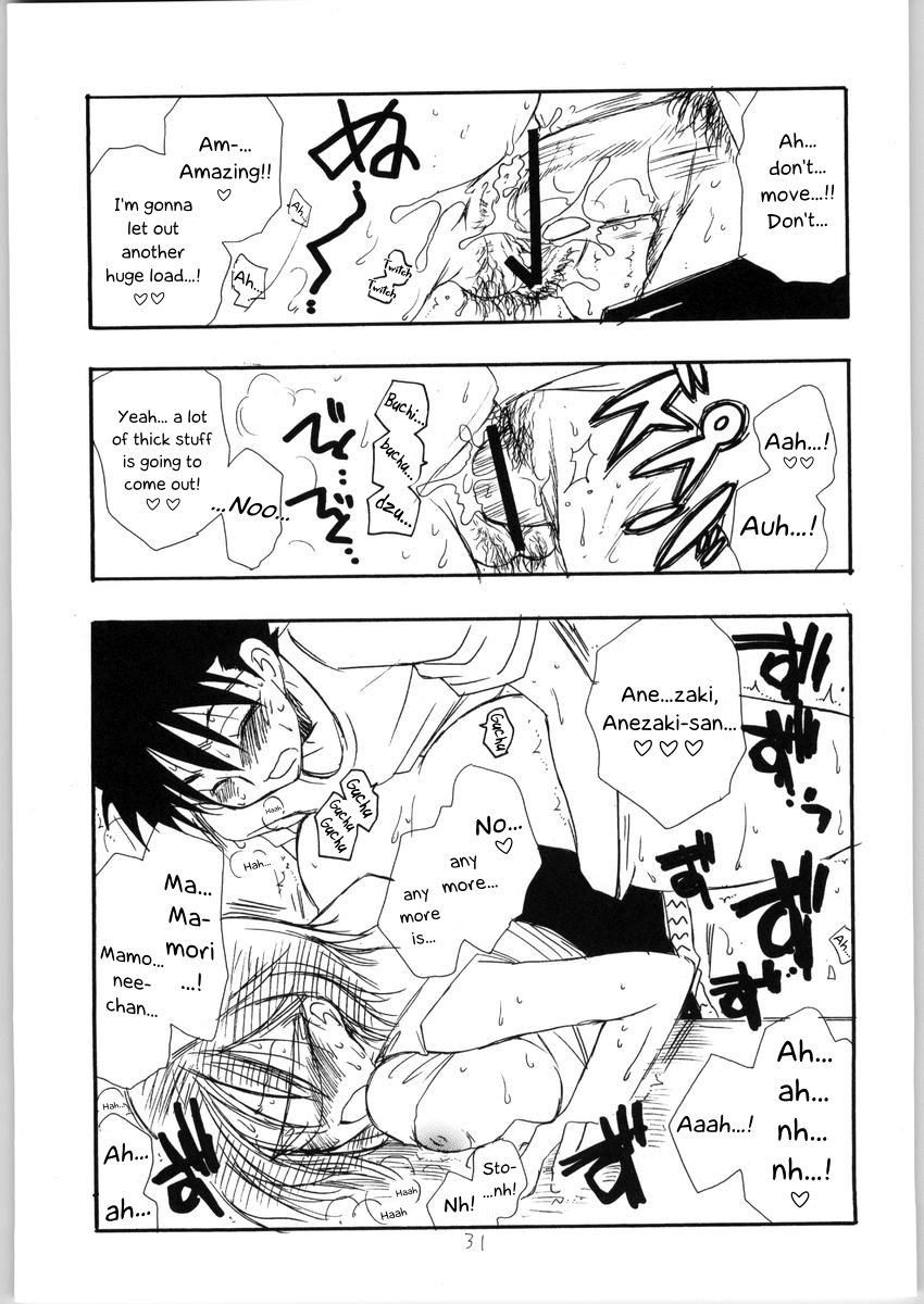 (C65) [TENKAICHI BABY'S (BENNY'S, Inomoto Rikako)] Mamori Nee-chan no H na Hon | A perverted book about Mamori-neechan (Eyeshield 21) [English] [EHCOVE] - Page 30