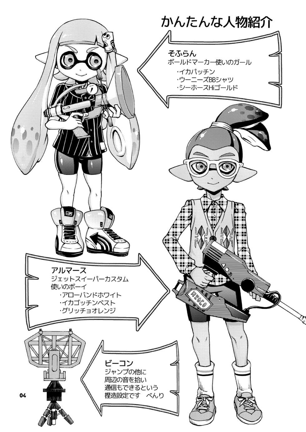 [P-850 (Chocopahe)] C Kara Hajimaru Gachi Match (Splatoon) [Digital] - Page 4