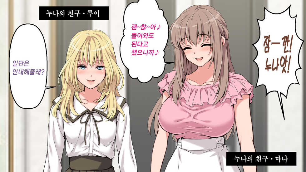 [Russian Neko] Nee-chan-tachi ni Taberareru!!? | 누나들한테 먹혀버렷!!? [Korean] [TSD] - Page 34