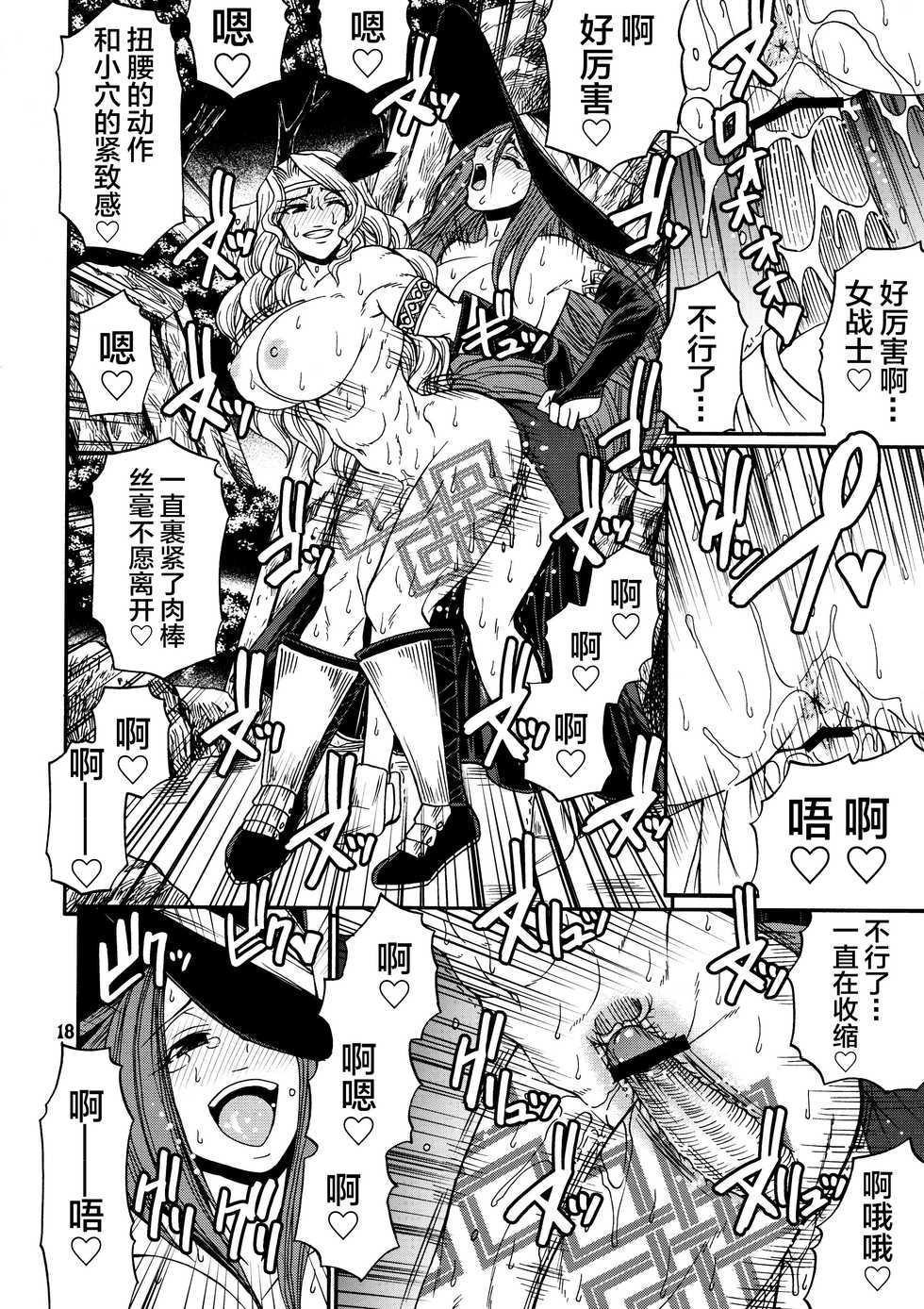 (C80) [CELLULOID-ACME (Chiba Toshirou)] PARTY HARD (Dragon's Crown) [Chinese] [新桥月白日语社] - Page 17