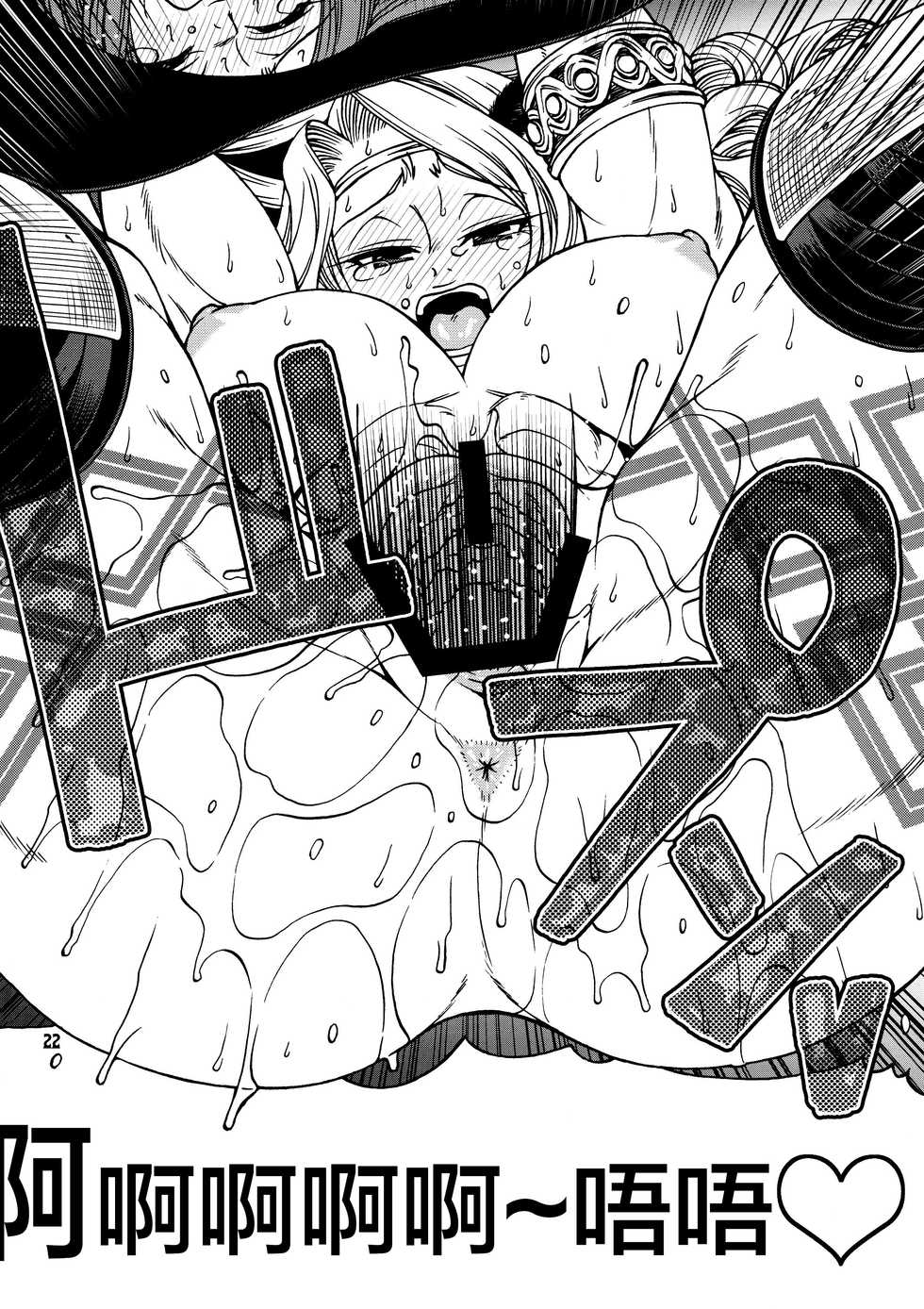 (C80) [CELLULOID-ACME (Chiba Toshirou)] PARTY HARD (Dragon's Crown) [Chinese] [新桥月白日语社] - Page 21