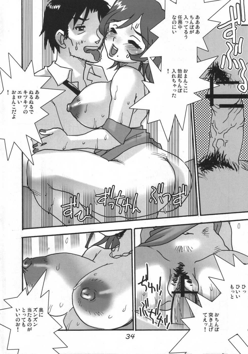 (C69) [Busou Yousei (Funato Hitoshi)] Buyou 2005 Mizusaki Annainin O (ARIA, IGPX, Noein) - Page 33