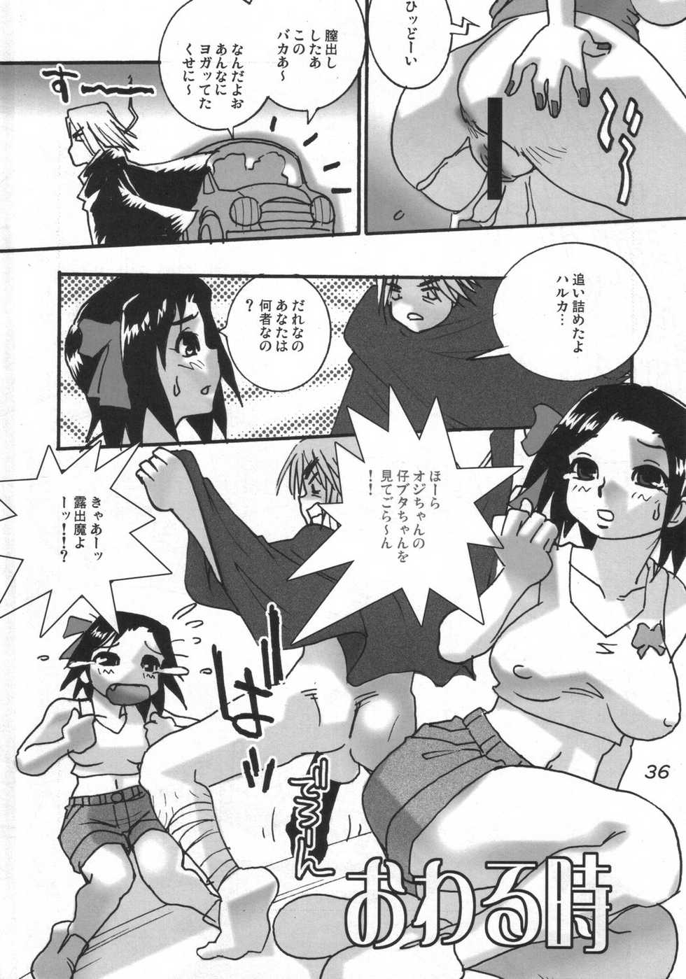 (C69) [Busou Yousei (Funato Hitoshi)] Buyou 2005 Mizusaki Annainin O (ARIA, IGPX, Noein) - Page 35