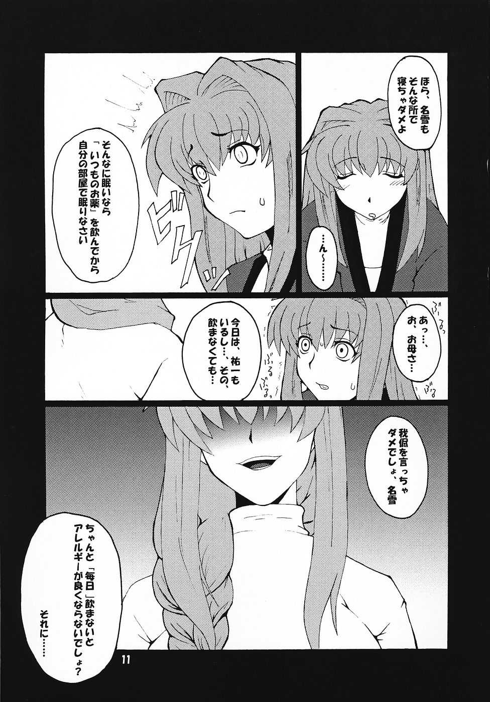 (C69) [Hanjuku Yude Tamago (Canadazin)] Kyouki vol. 4 (Kanon) - Page 10