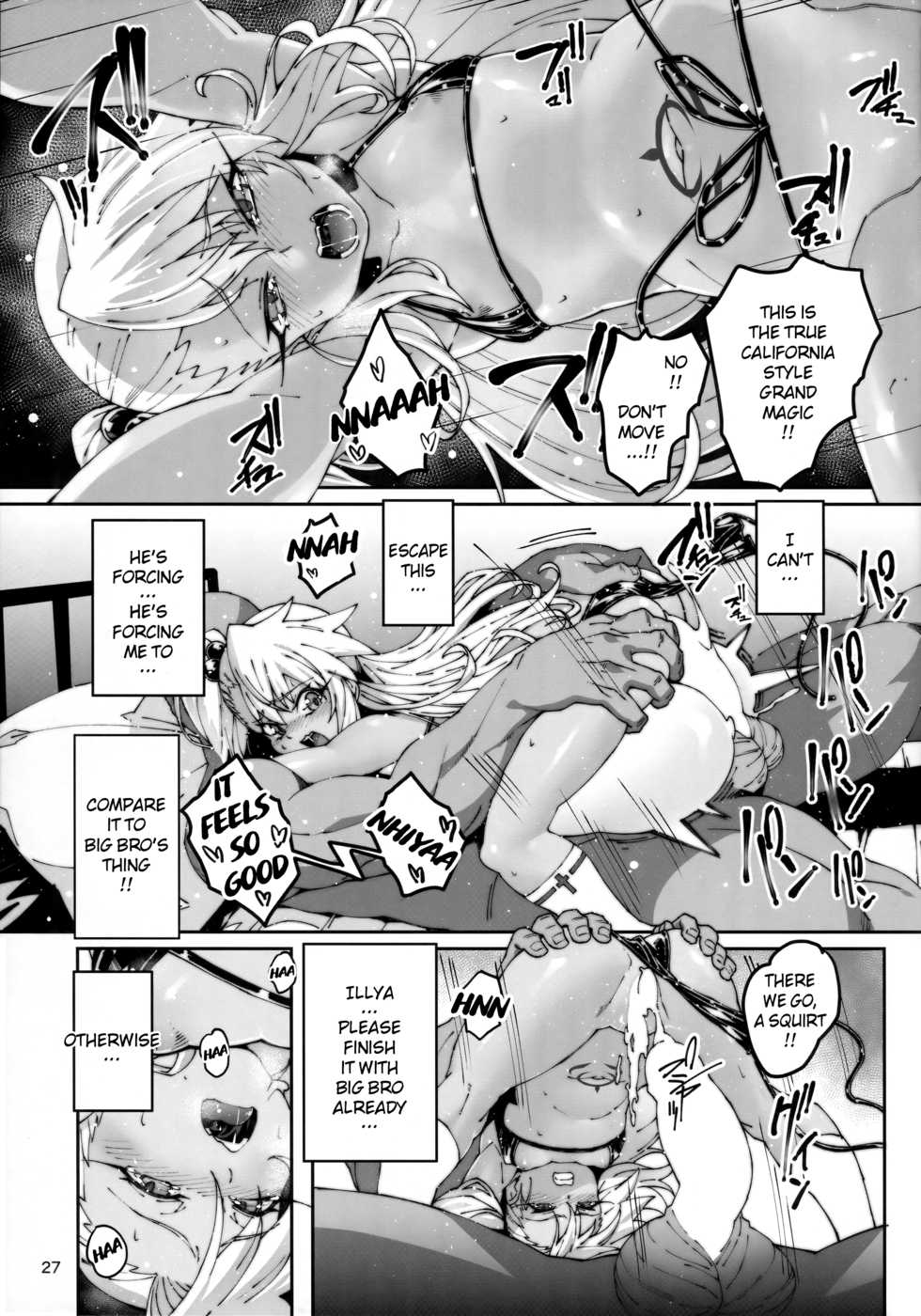 (C96) [LongHornTrain (CyoCyo)] Hokenshitsu no Akuma!! | The Devil in the Nurse's Office!!  (Fate/kaleid liner Prisma Illya) [English] [Burger] - Page 26