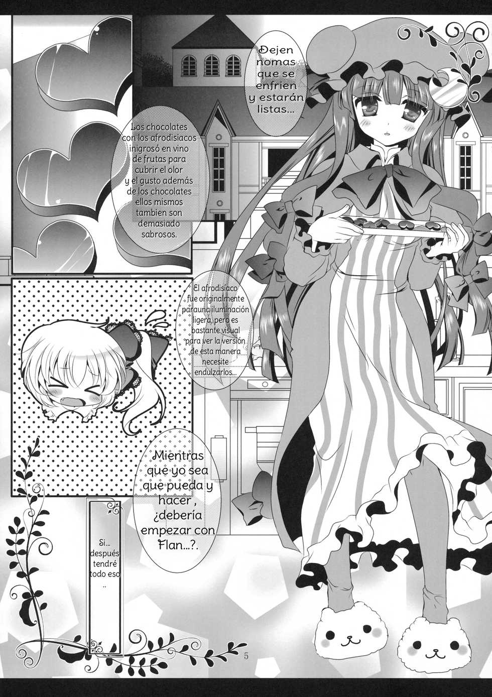 (Tengu-sama no Oshigoto 4) [Setoran (Itou Seto, Tanno Ran)] CHOCO CHOCO (Touhou Project) [Spanish] [Amaterasu] - Page 4