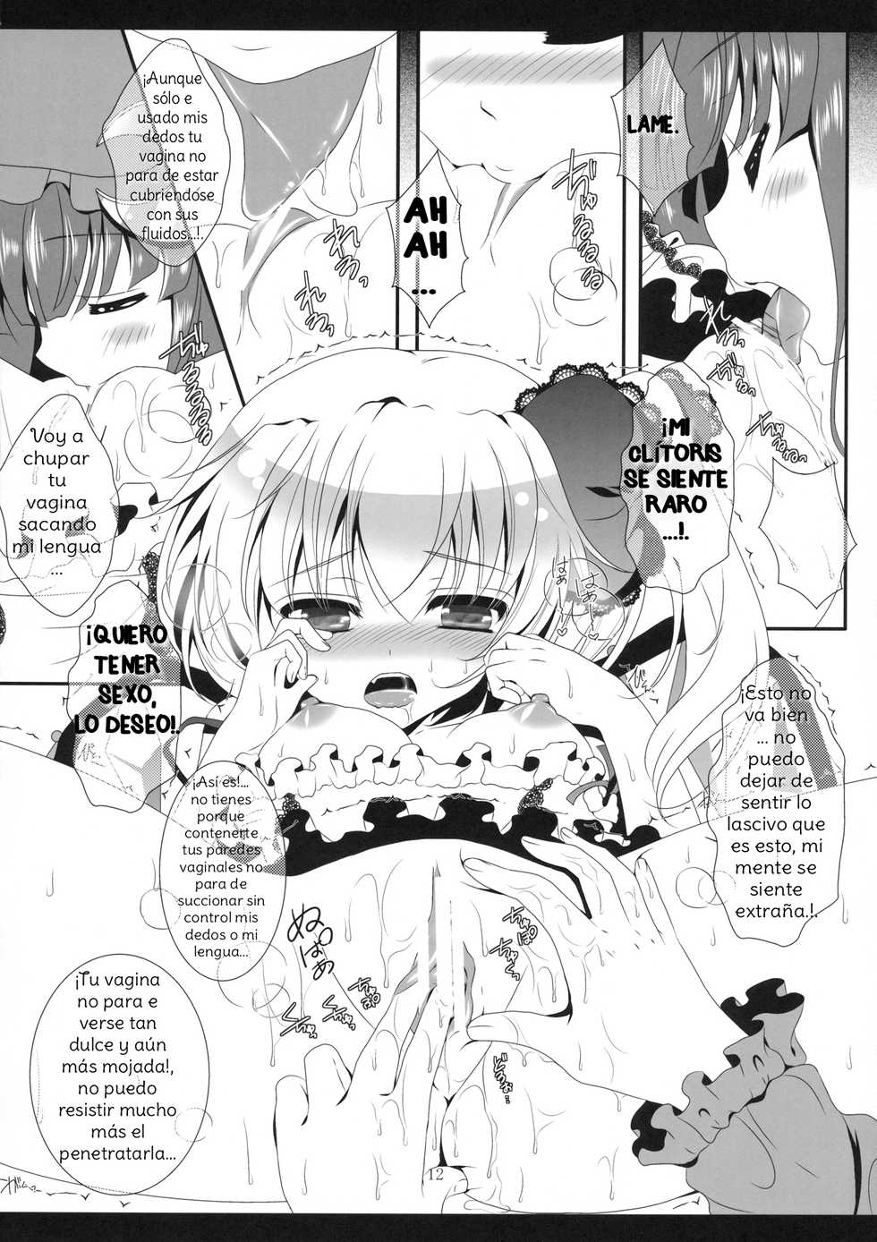 (Tengu-sama no Oshigoto 4) [Setoran (Itou Seto, Tanno Ran)] CHOCO CHOCO (Touhou Project) [Spanish] [Amaterasu] - Page 11