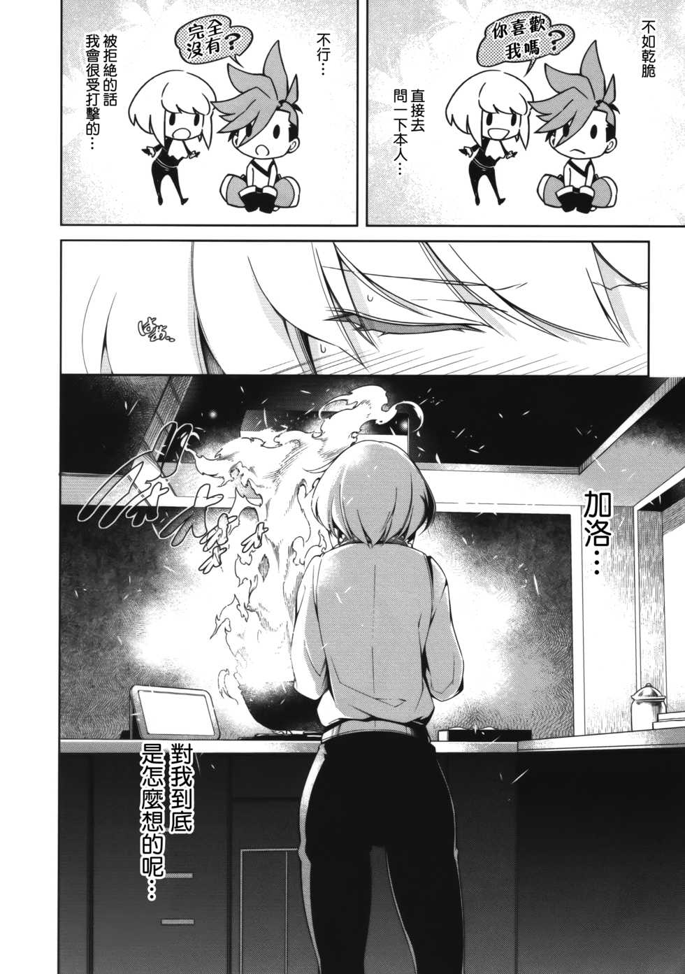 (C96) [OMEGA 2-D (Hibino Tomoki, Shima Seiryuu)] PROMISED PROPOSE (Promare) [Chinese] [沒有漢化] - Page 16
