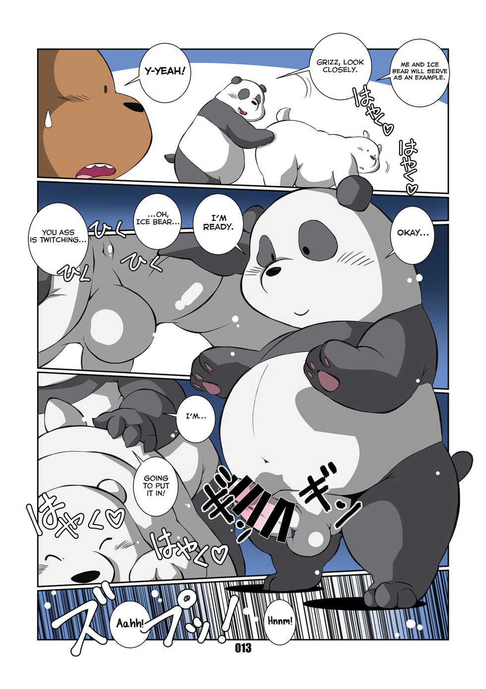 [Chibineco Honpo (Chibineco Master)] Bokura Nakayoshi 3-Kyodai! (We Bare Bears) [English] [Yuuta's Blog] [Digital] - Page 13