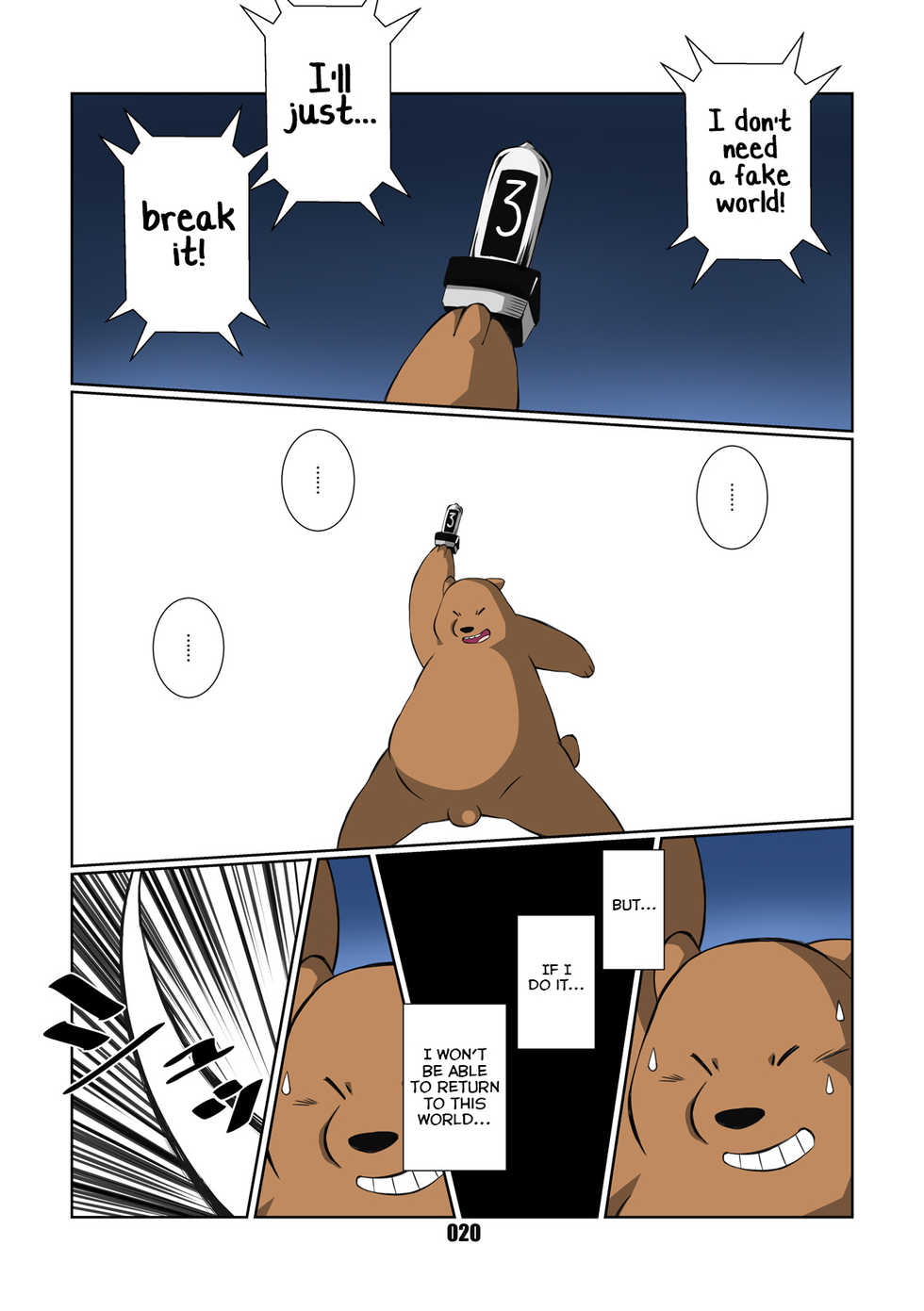 [Chibineco Honpo (Chibineco Master)] Bokura Nakayoshi 3-Kyodai! (We Bare Bears) [English] [Yuuta's Blog] [Digital] - Page 20