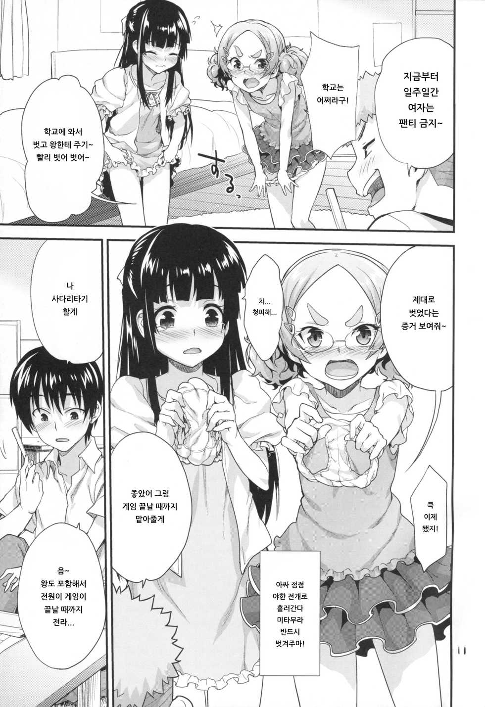 (SC2016 Winter) [Aozora Shoujo (Shirane Taito)] Kodomo no Ou-sama Game | 어린이의 왕 게임♥ [Korean] [아이카츠! 갤러리] - Page 10