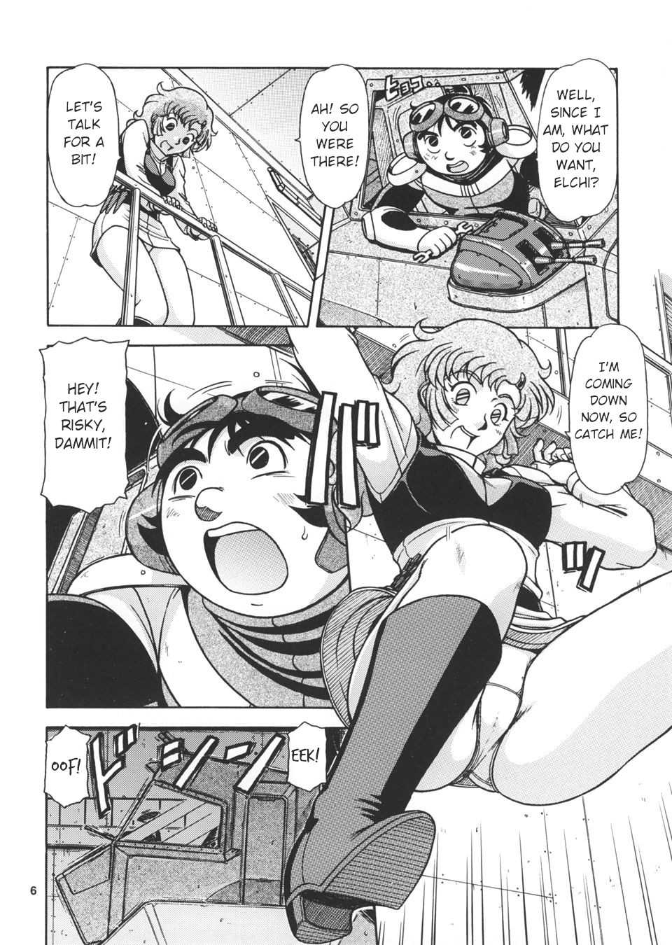 (C66) [ONE-SEVEN (Hagane Tetsu)] RED MUFFLER X (Combat Mecha Xabungle) [English] - Page 5