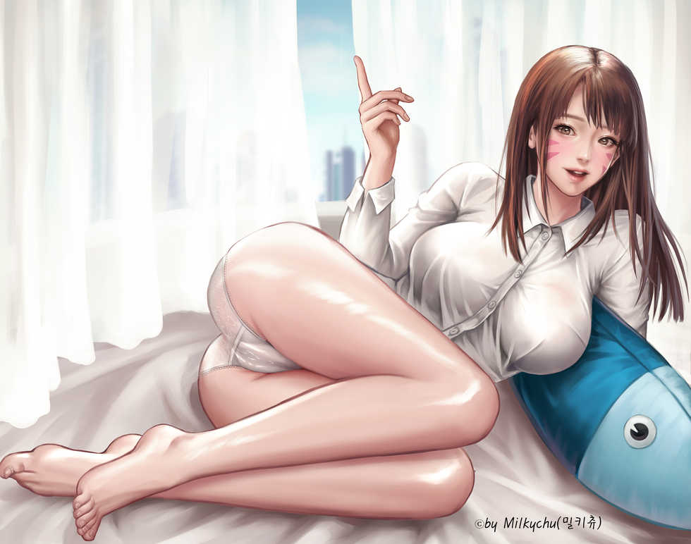 [milkychu] 교복 DVA OVERWATCH 의 방과후 (Overwatch) - Page 12