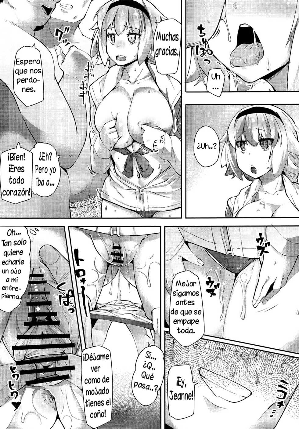 (COMIC1☆14) [Batten Kariba (Ankoku Emu Shougun)] Seijo Saimin Benki (Fate/Grand Order) [Spanish] [Solarismaximum] - Page 6