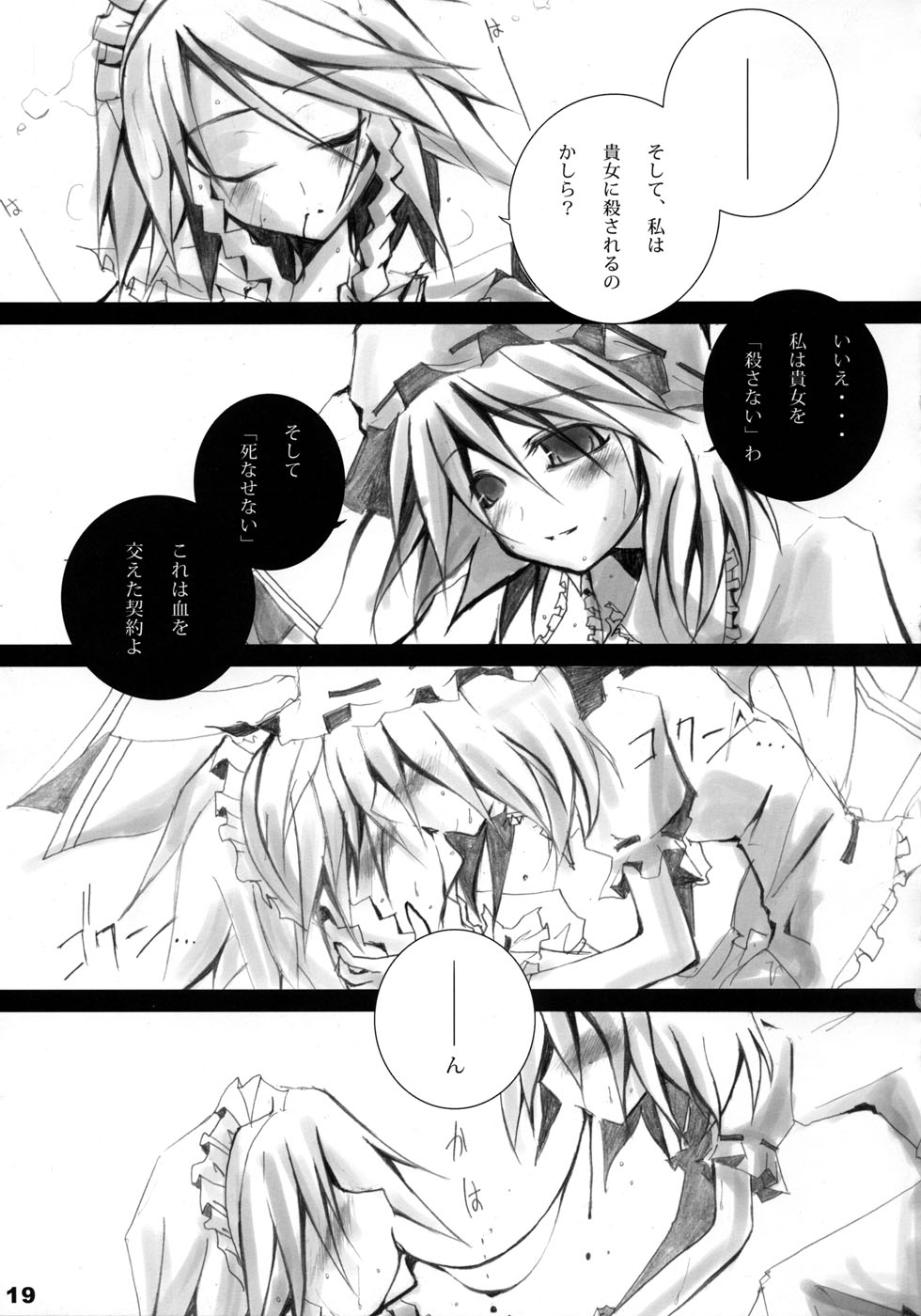 (C68) [BLACK†ANGEL (Nekovi)] Misdirection (Touhou Project) - Page 17