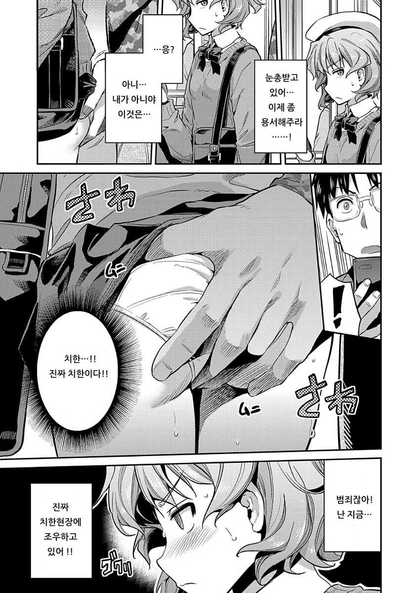 [Hinotsuki Neko] Inga Ouhou JK Chikan Rape (COMIC Grape Vol. 50) [Korean] - Page 5