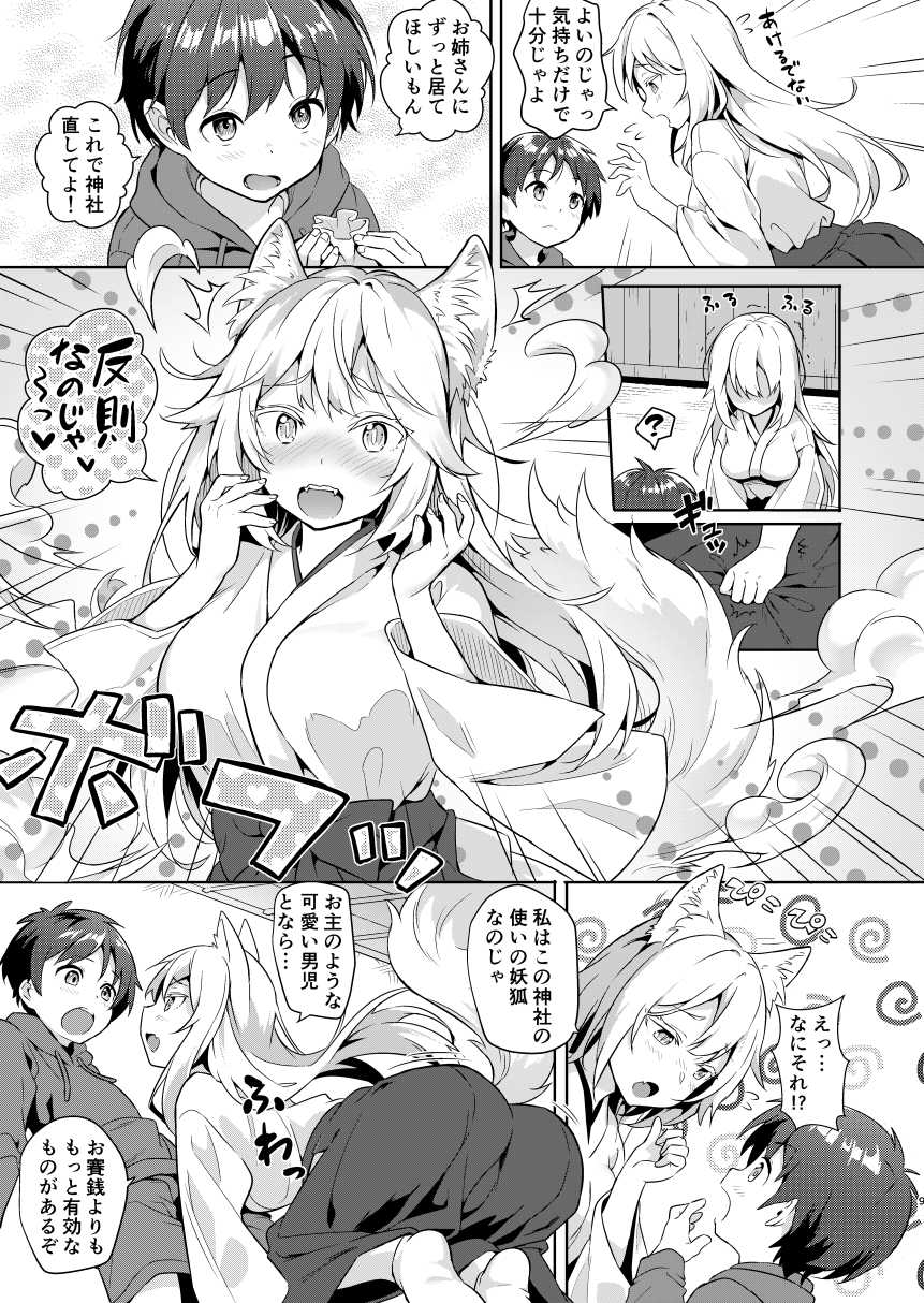 [Commamion (Numa)] Kitsune ni Muko-iri Shite Kudasai! [Decensored] [Digital] - Page 9
