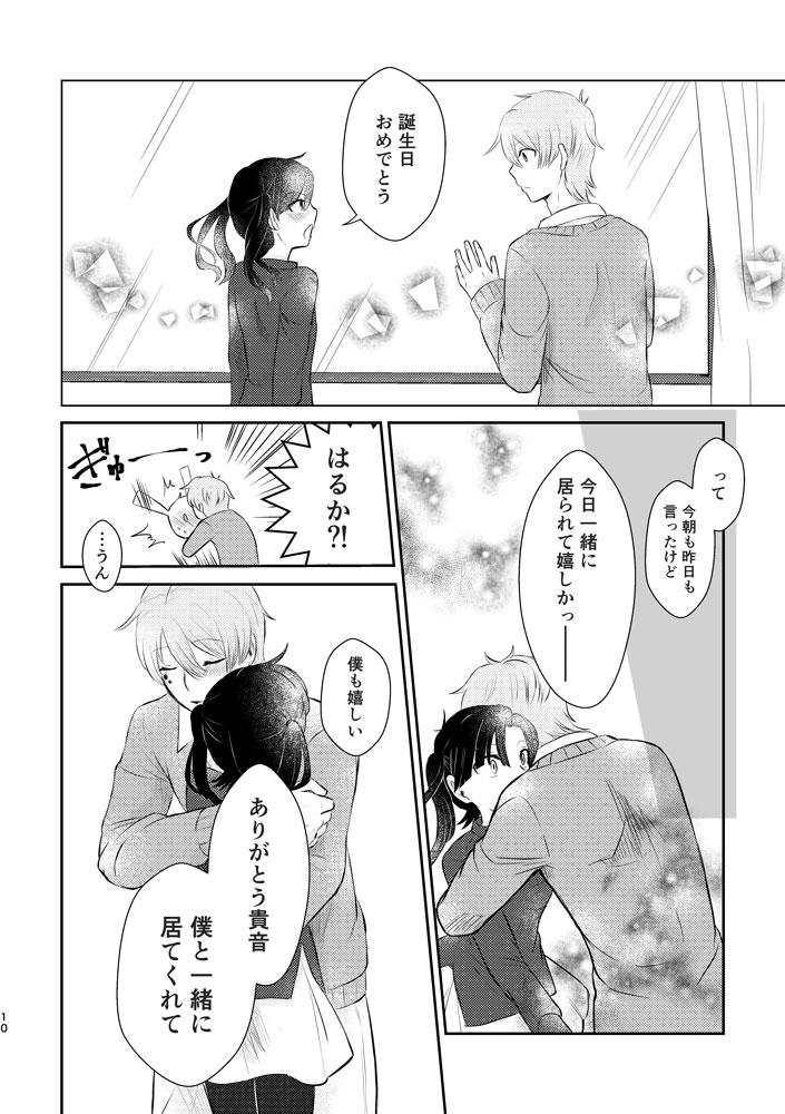 [Awatsuki Honpo (Satsuki)] Kimi ga Kureta Koufuku ni Shukufuku o (Kagerou Project) [Digital] - Page 9
