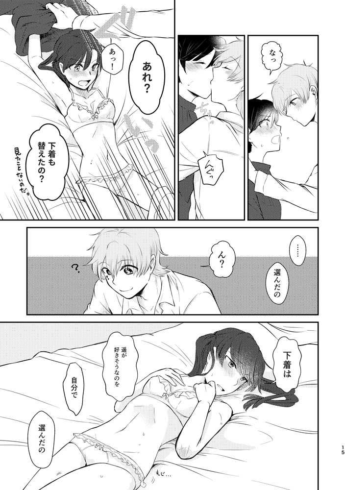 [Awatsuki Honpo (Satsuki)] Kimi ga Kureta Koufuku ni Shukufuku o (Kagerou Project) [Digital] - Page 14