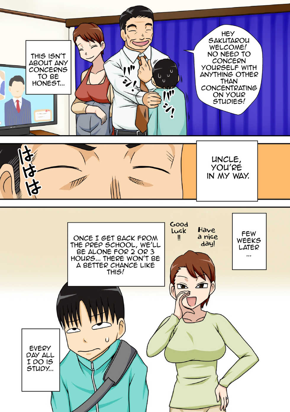 [Freehand Tamashii (DT Hone)] InCha no Oi ga Yaritai Oba-san. | Antisocial Nephew Wants To Do His Aunt [English] [Amoskandy] [Digital] - Page 7