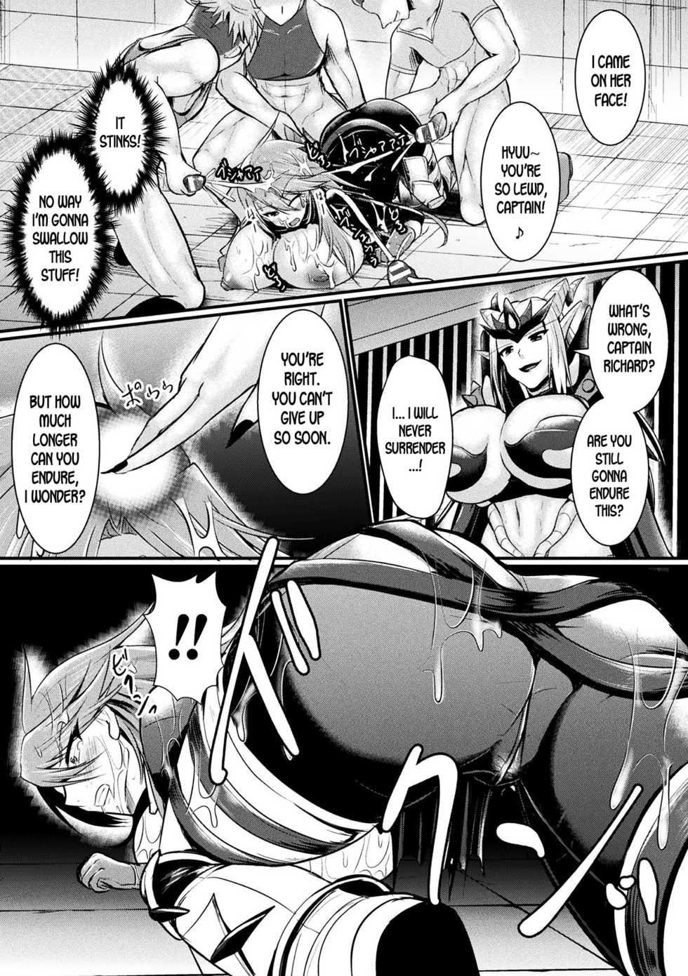 [Seres Ryu] The Kingdom's Downfall (2D Comic Magazine TS Akuochi Nyotaika Shita Seigikan-tachi ga Akuten Acme! Vol. 2) [English] [desudesu] [Digital] - Page 9