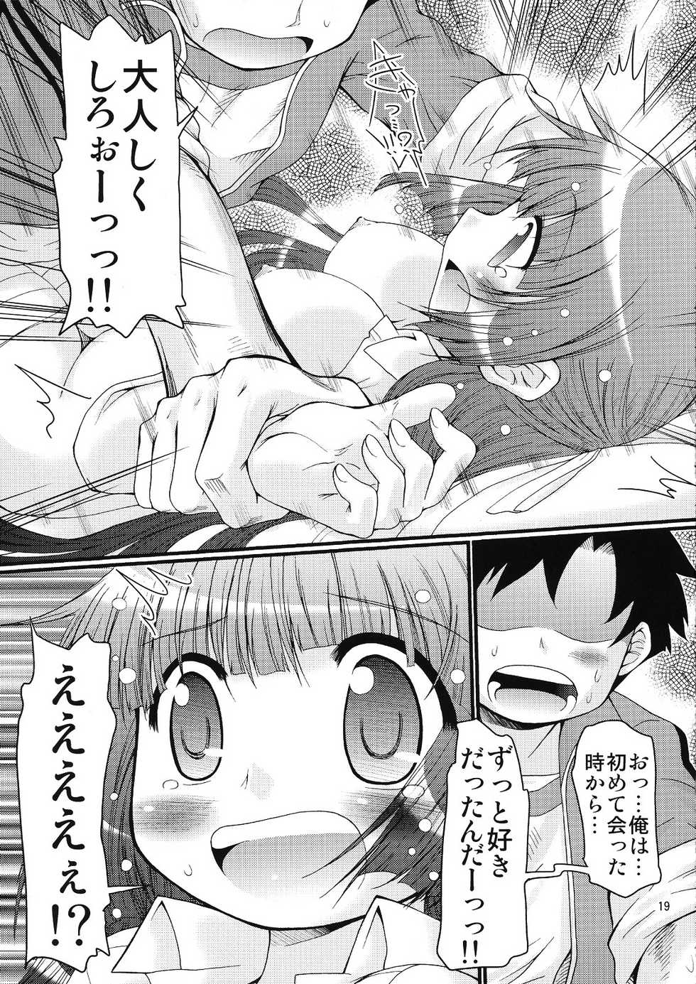 (C76) [FESTA. (Yoshitani Ganjitsu)] Tokumori Priceless (Hidamari Sketch) - Page 18