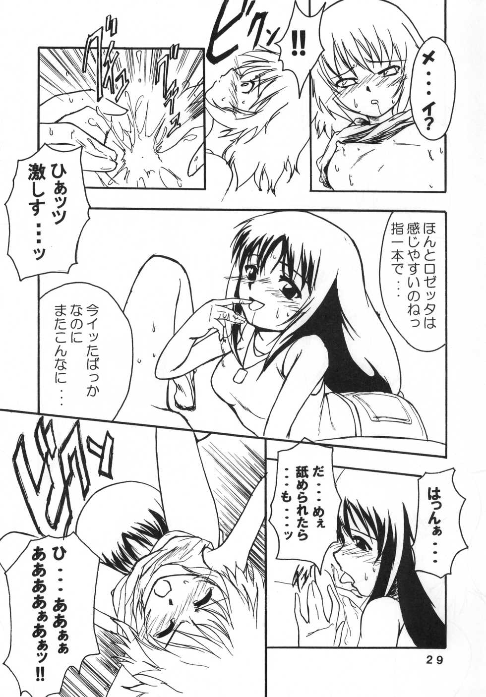 (C68) [Stratosphere (Urutsu Sahari)] Amazing!? 3 (Kaleido Star) - Page 28