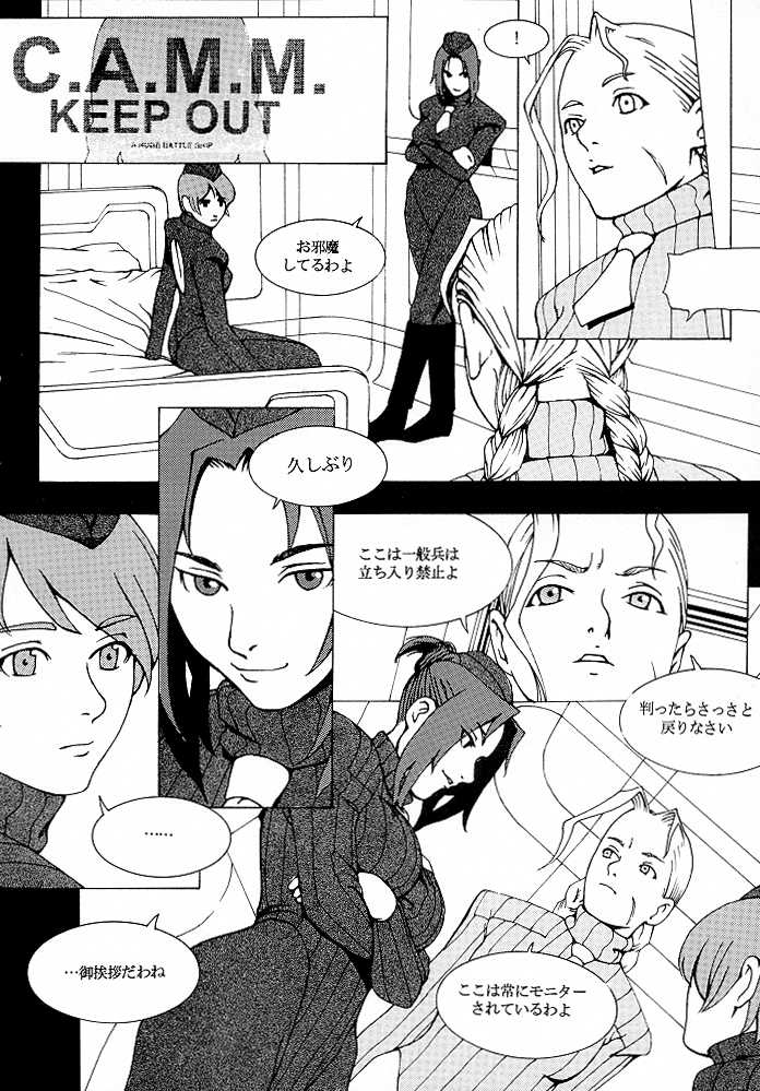 (CR25) [COPY CAT CRIME (Shinma Daigo)] FAN3 (Street Fighter) (incomplete) - Page 9