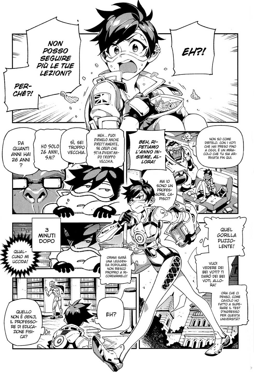 (FF29) [Bear Hand (Fishine, Ireading)] OVERTIME!! OVERWATCH FANBOOK VOL.1 (Overwatch) [hentai-archive] {Italian} - Page 4