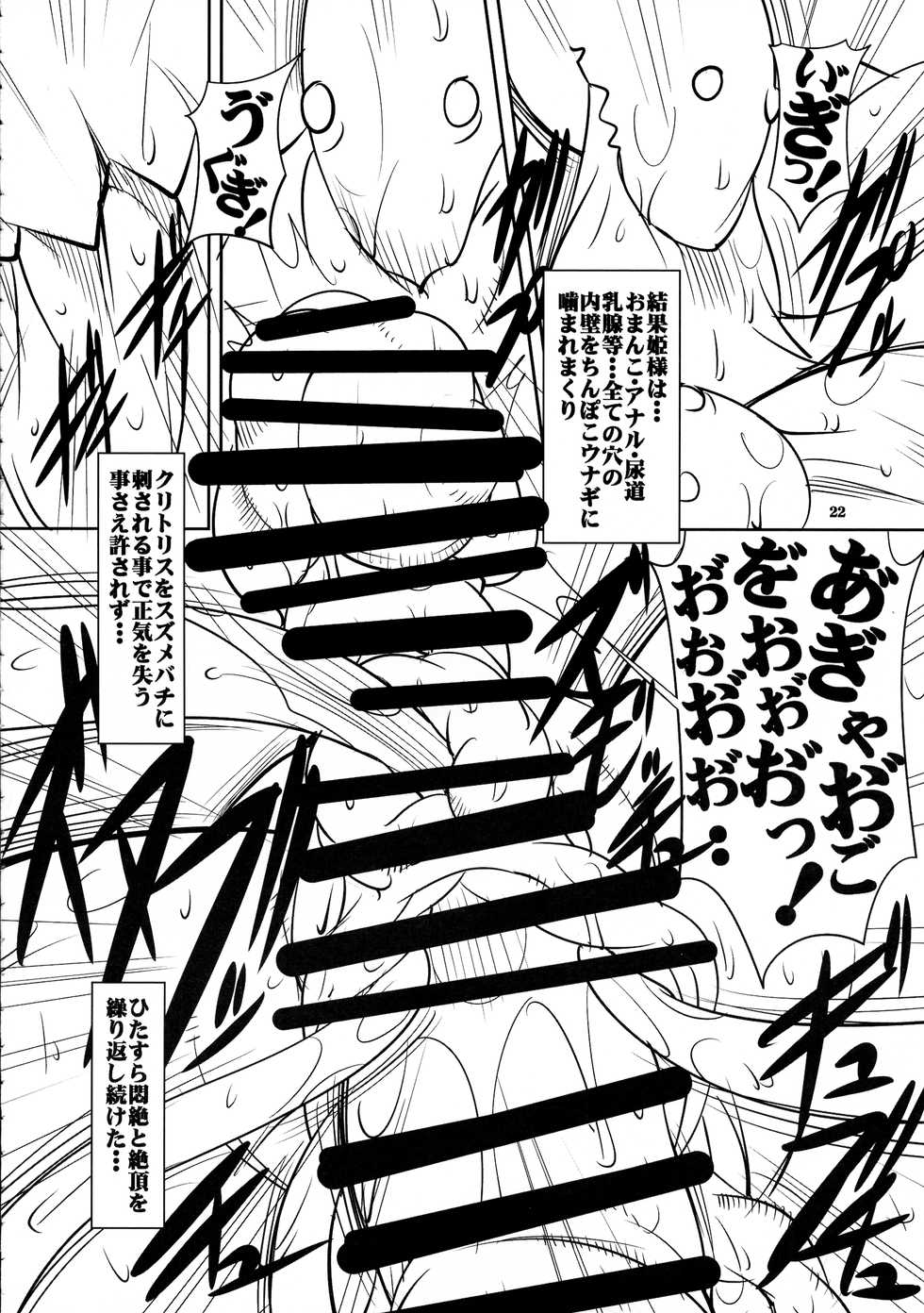 (C96) [Algolagnia (Mikoshiro Honnin)] Quest of Curse Dai 3-shou - Page 22