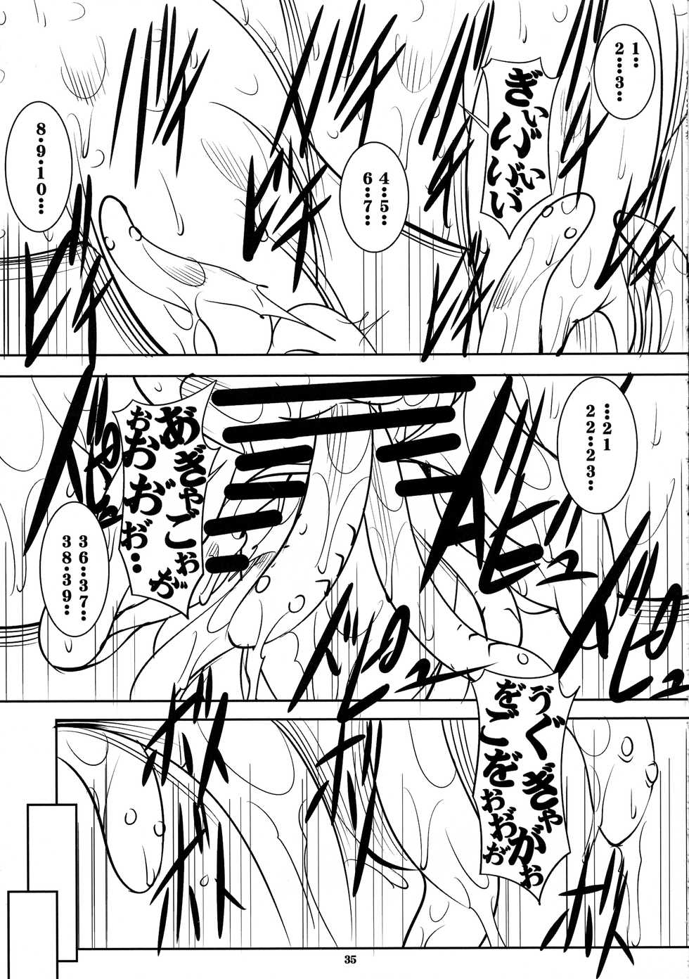 (C96) [Algolagnia (Mikoshiro Honnin)] Quest of Curse Dai 3-shou - Page 35