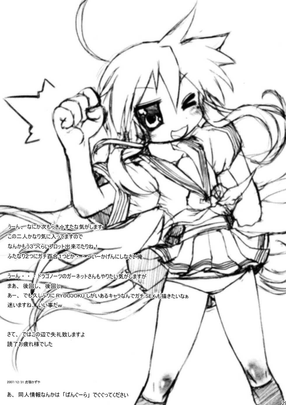 (C73) [CELTRANCE (Tora'ago Kazuya)] Ao Sumire (Lucky Star) [Chinese] - Page 28